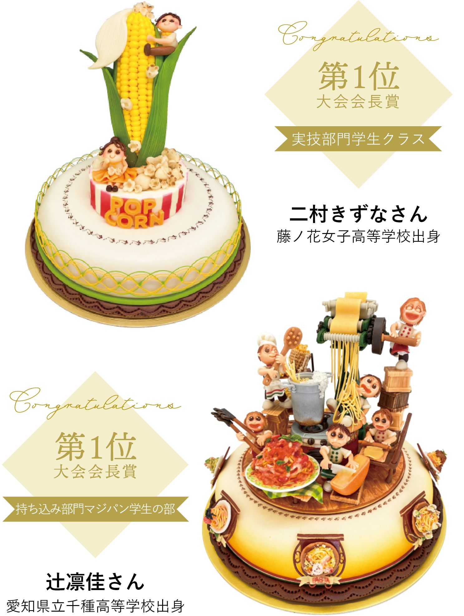 公式 入賞実績 学びの環境 名古屋製菓専門学校